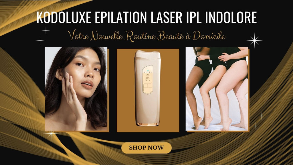 Découvrez l'épilateur laser IPL pour une élimination indolore des poils