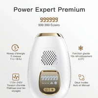 caractéristiques - Épilateur IPL KODOLUXE Essentiel KL20 — Lumière Pulsée à Froid