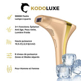 caractéristiques - KODO - KL41 Épilateur IPL 4 en 1 Haut de gamme Indolore - KODOLUXE