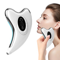 Appareil de Lifting Facial Deluxe - Microcourant & Gua Sha