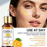 Sérum Vitamine C & Acide Hyaluronique HISENRAIN - soin de jour 60ml
