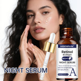 Sérum Rétinol & Collagène HISENRAIN - application de nuit