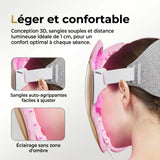 Kodoluxe Opal KLM2 - masque LED léger et confortable, sangles auto-agrippantes