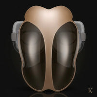 Kodoluxe Opal KLM2 - masque LED vue de face avec sangle visible sur les côtés