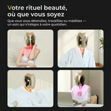 Kodoluxe Opal KLM2 - masque LED utilisé au quotidien, détente, télétravail et méditation
